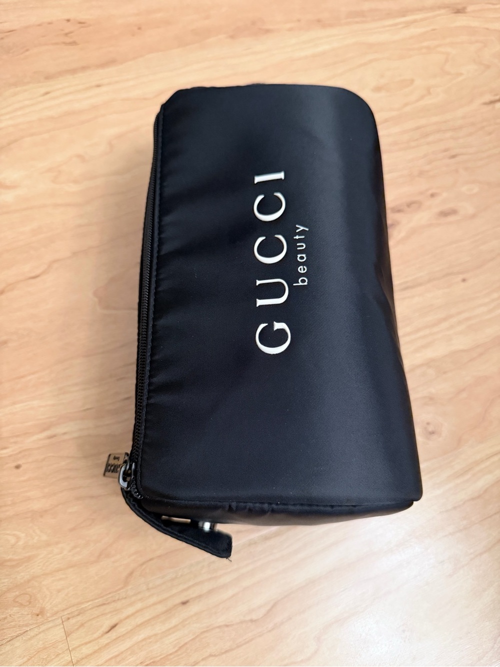 Gucci Black Beauty Zip Pouch